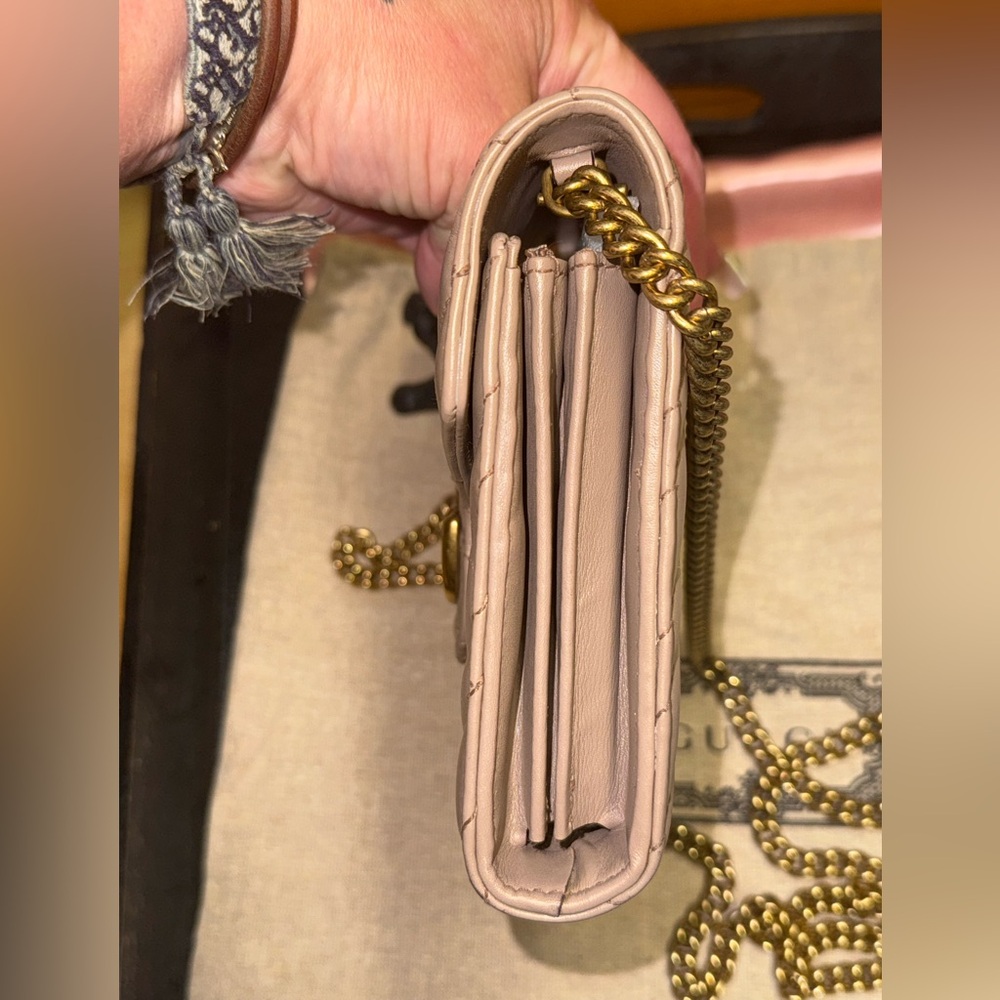 /traded/💯 Gucci Marmont Clutch/Wallet on a Chain - Picture 9 of 16